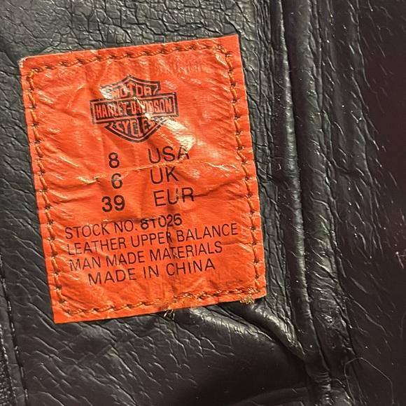 Harley Davidson Womens Leather Boots - Picture 4 of 6